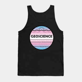 Trans Pride Geoscience Cross Section Tank Top